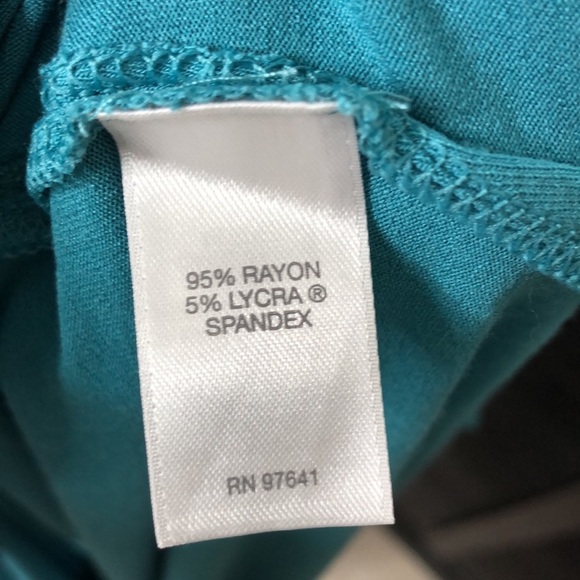 J. Jill Wearever Collection Roll Tab Sleeve Scoop Neck Knit Tunic Top S Petite - Picture 10 of 10